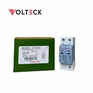 AC 2pole 40kA SPD Surge Protection Device 385v AC by Voltech
